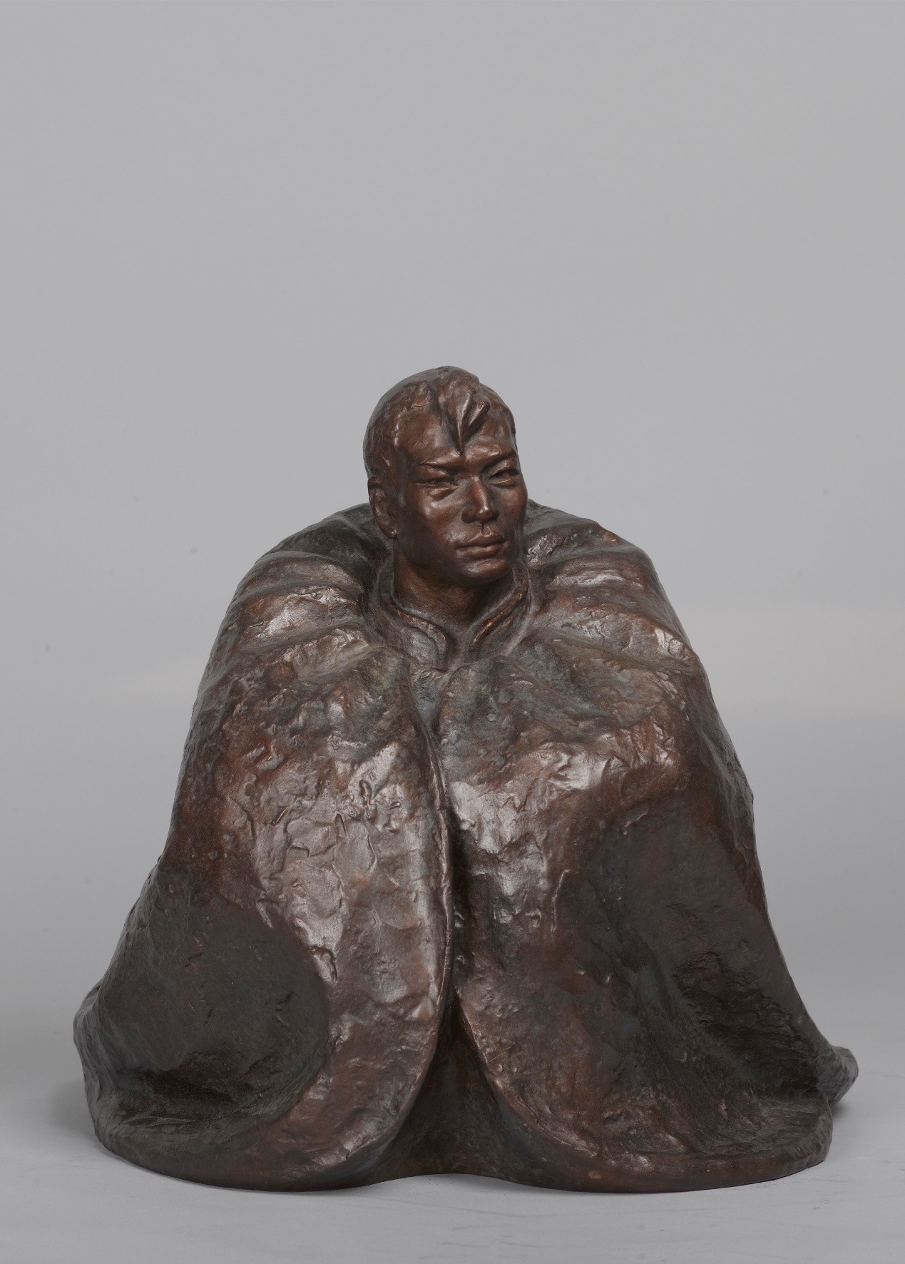 <h2>牧羊人</h2><p>作者：袁晓岑</p><p>创作年代：1961年</p><p>规格：39cm×34cm×32.5cm</p><p>品类：铸铜</p>